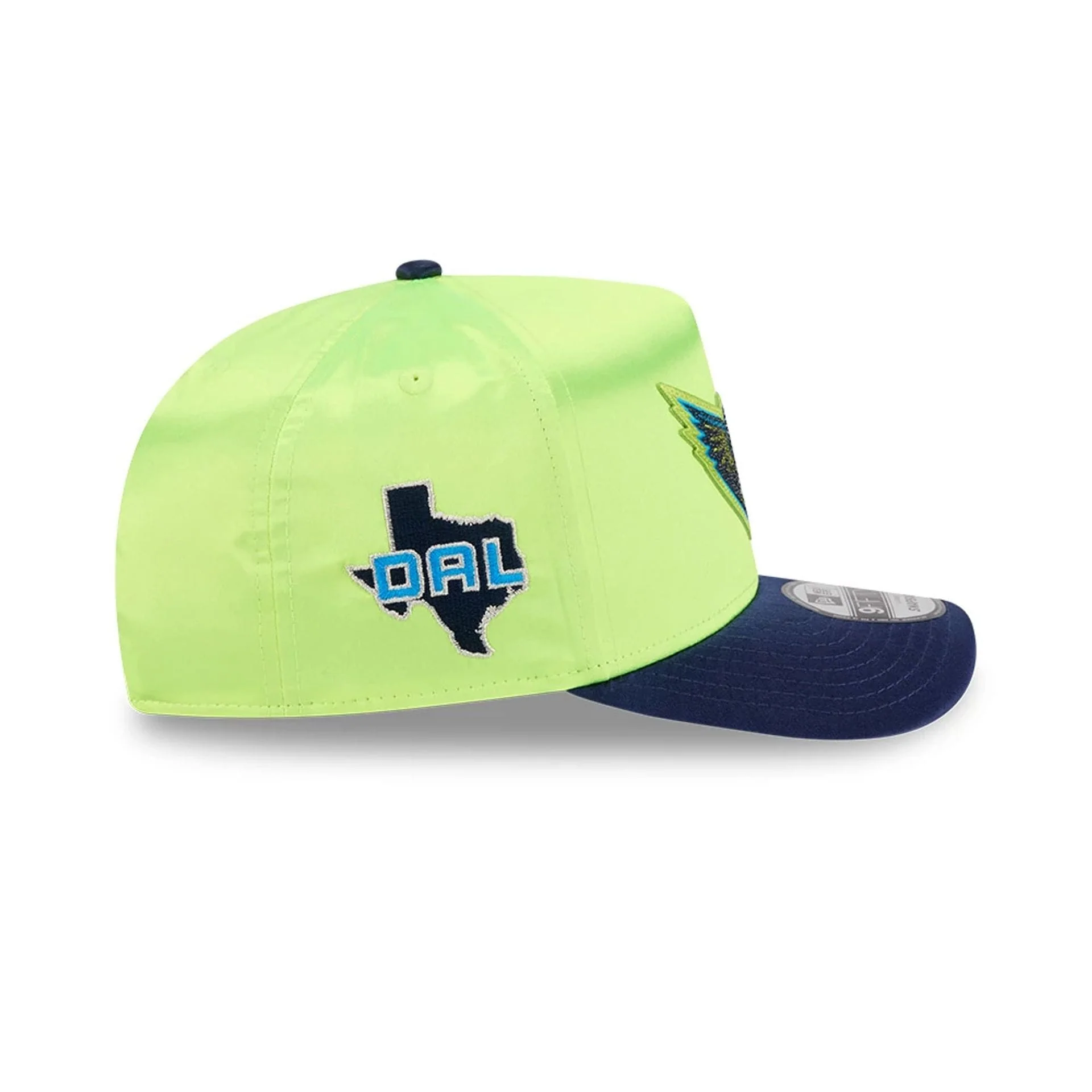 Wings WNBA Draft 2026 Bright Green 9FIFTY A-Frame Snapback Adjustable Cap - Image 5
