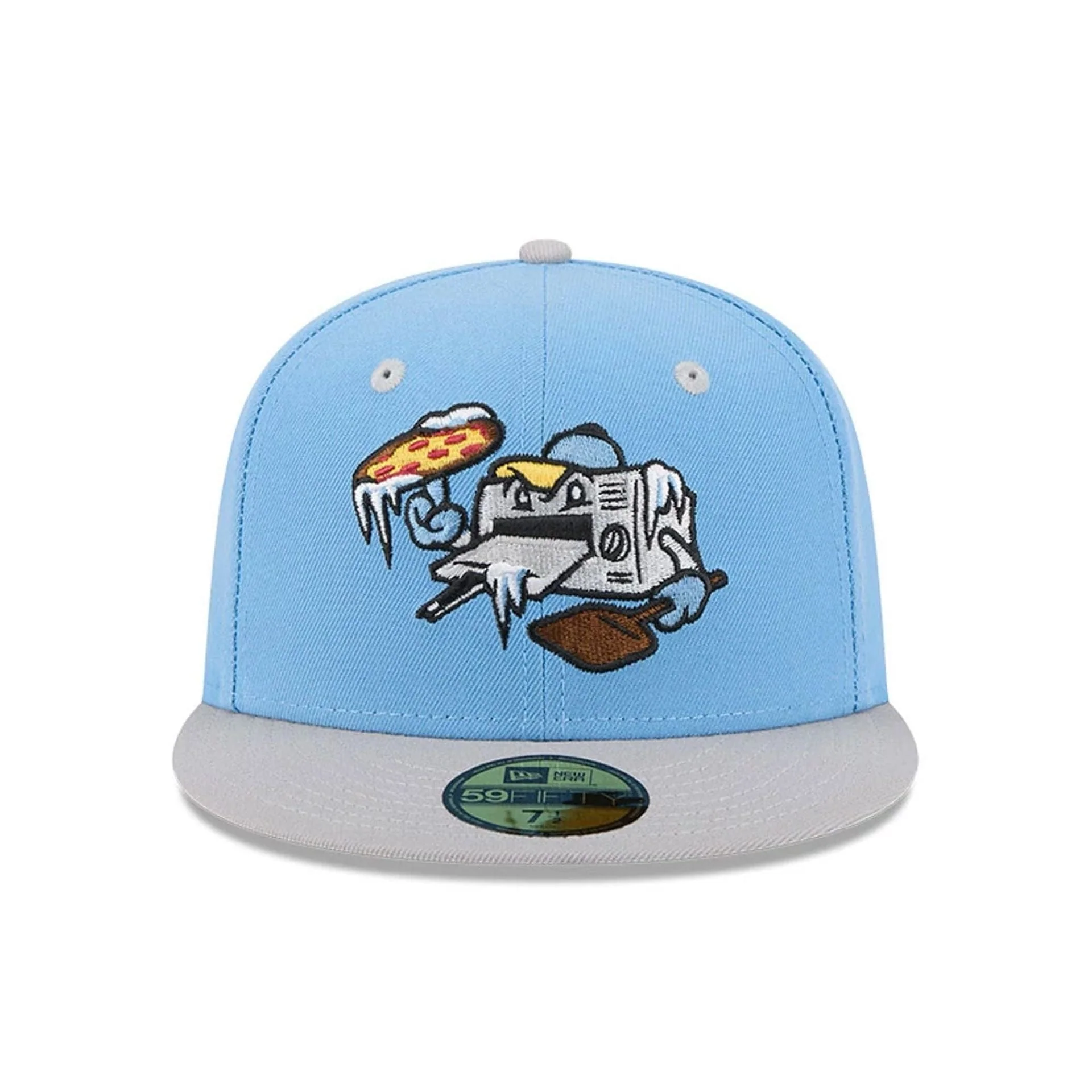 Wisconsin Timber Rattler MiLB Theme Night Pastel Blue 59FIFTY Fitted Cap - Image 4