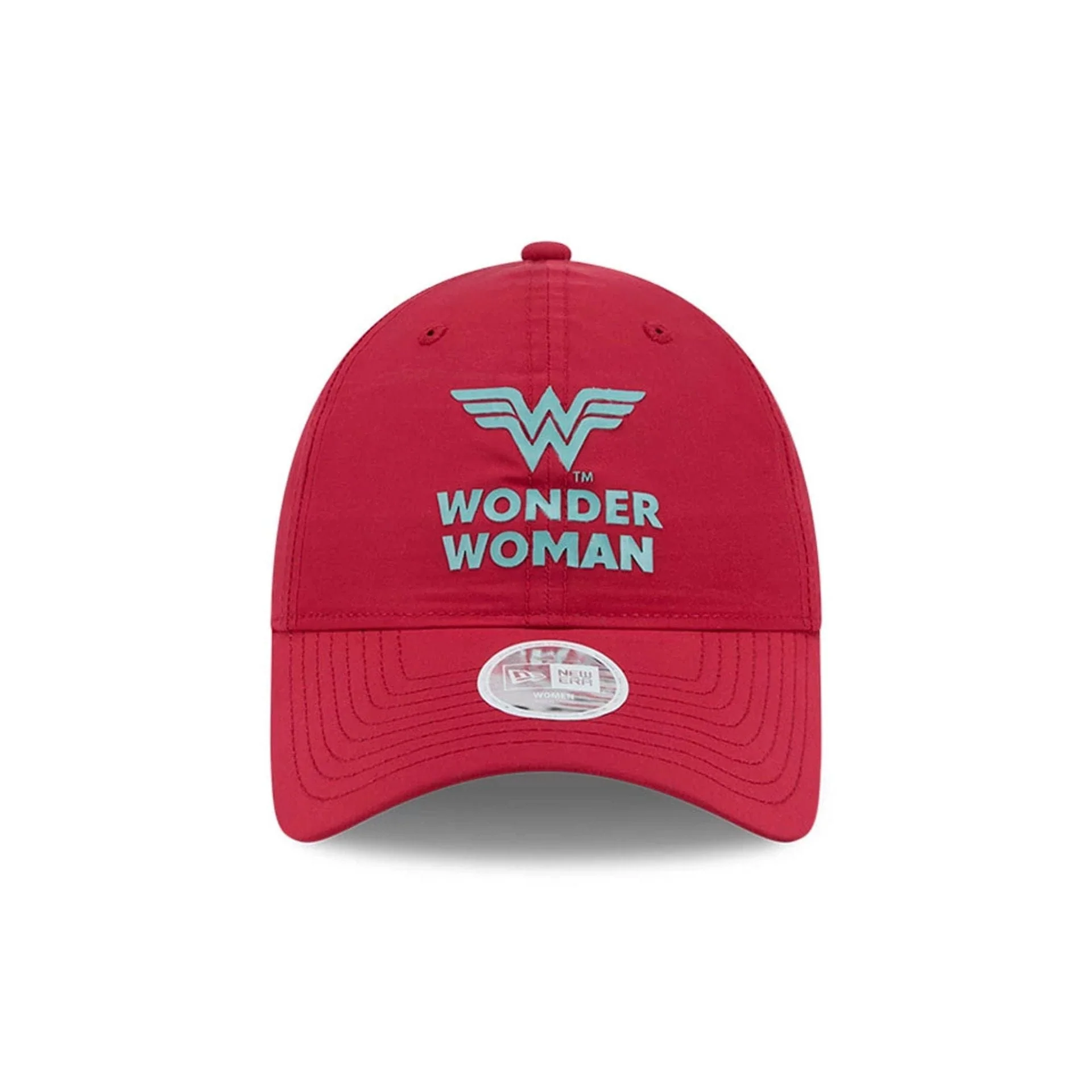 Womens DC Wonder Woman Dark Red Open Back Cap - Image 4