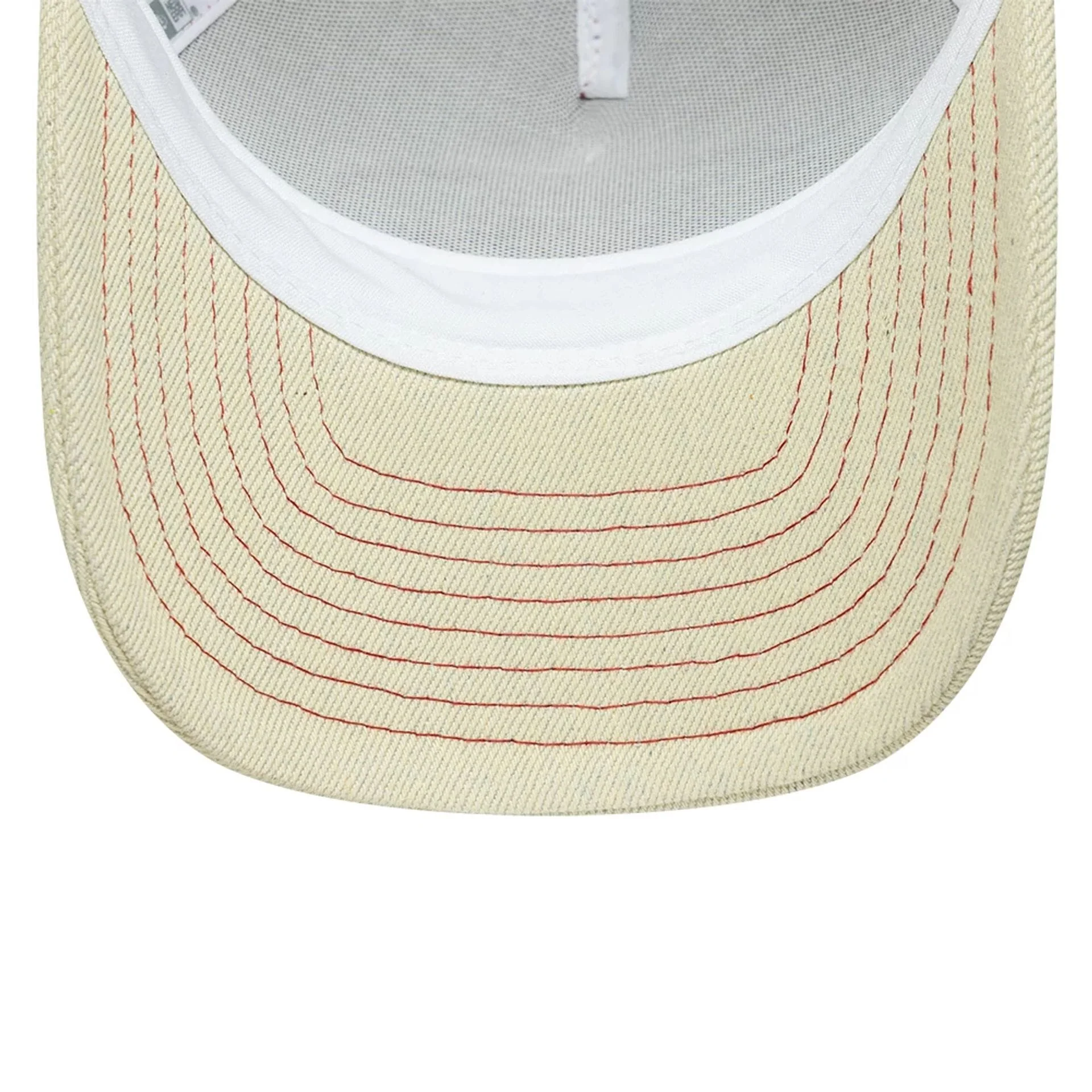 Womens New Era Cream 9FORTY M-Crown A-Frame Trucker Adjustable Cap - Image 5