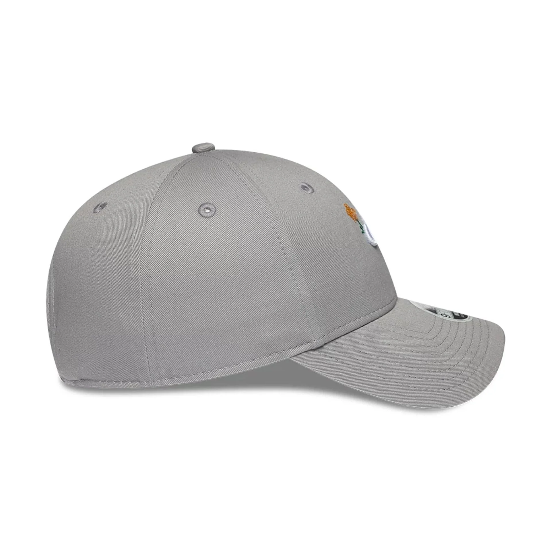Womens New Era Floral Icon Grey 9FORTY Adjustable Cap - Image 5