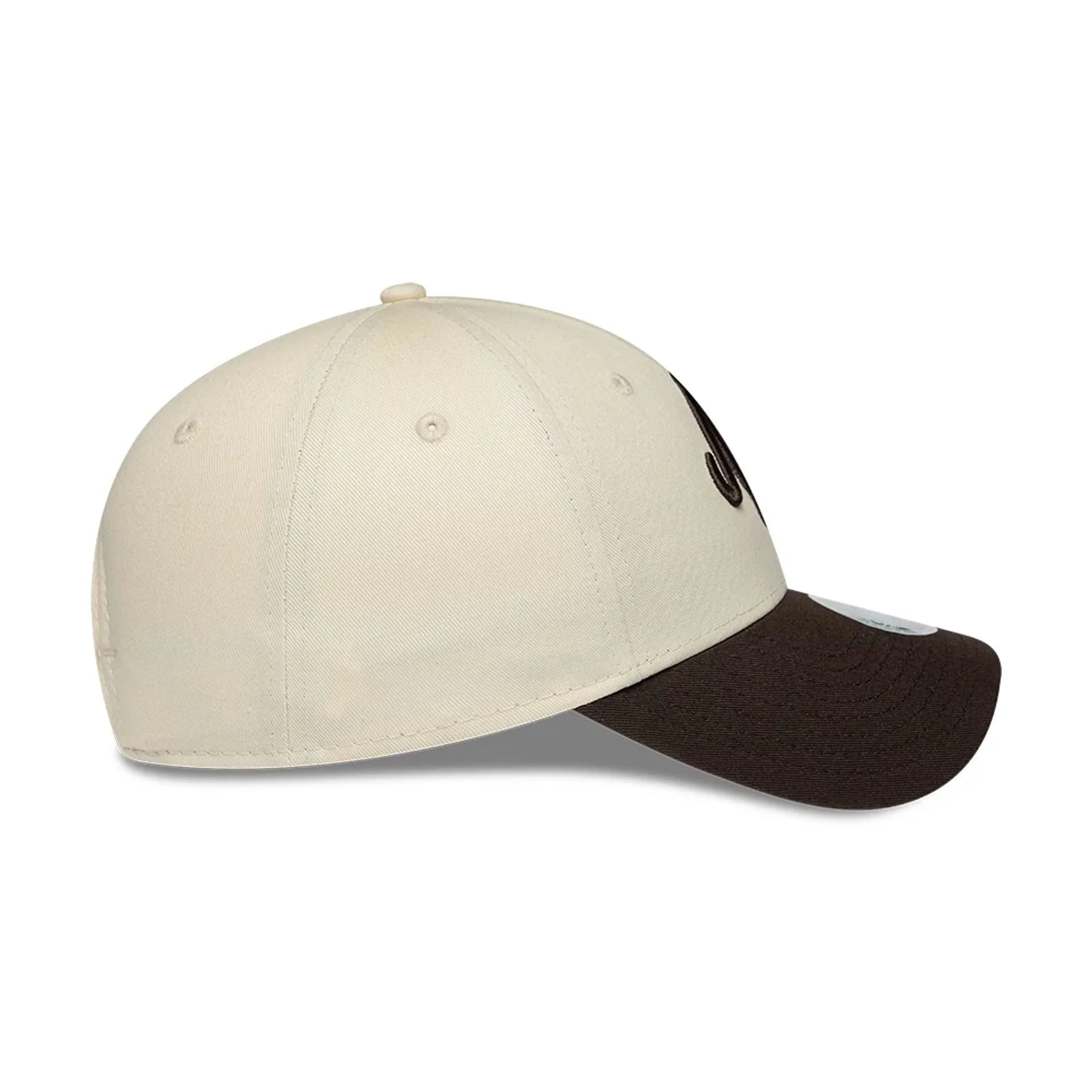 Womens New Era Floral Light Beige 9FORTY Adjustable Cap - Image 6