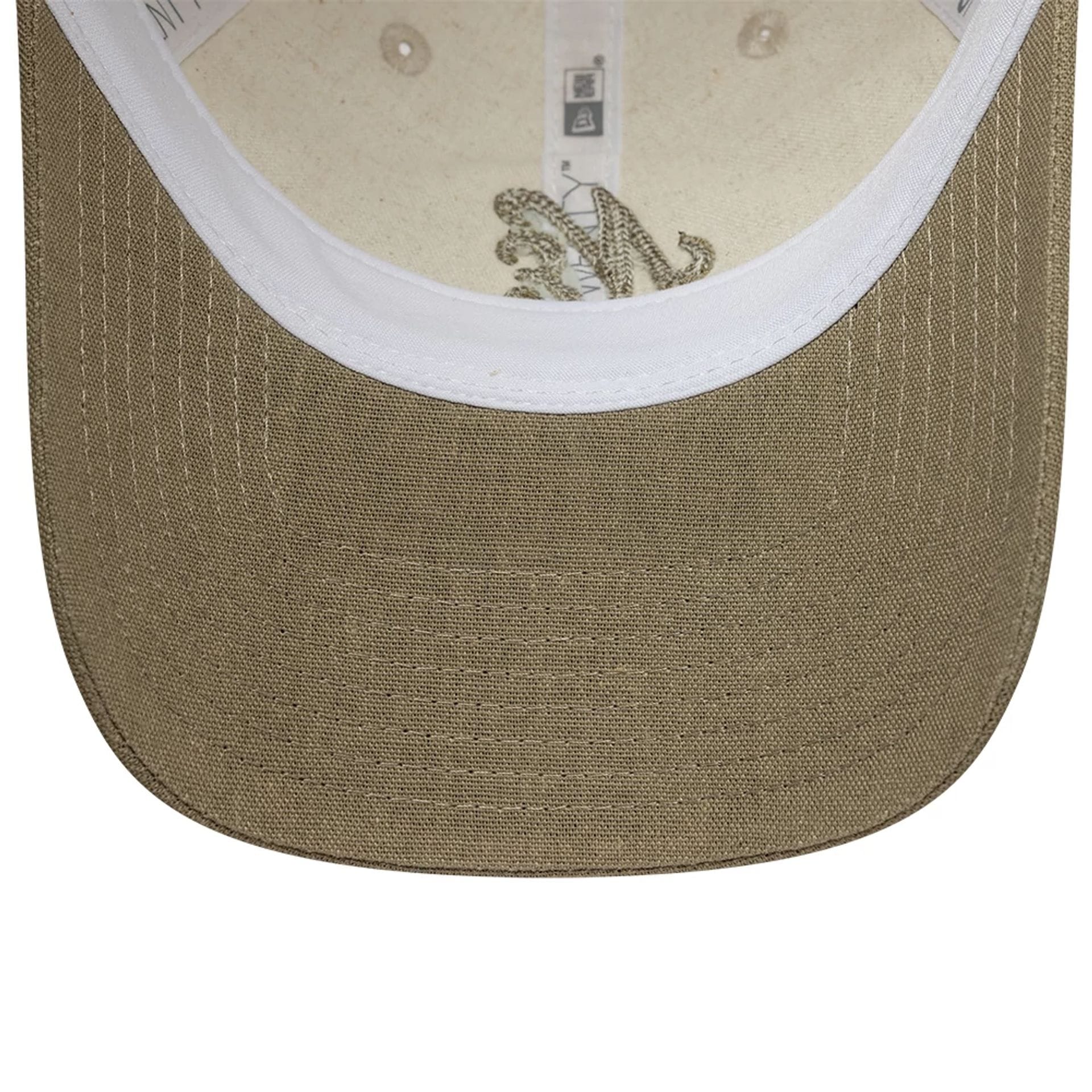 Womens New Era Linen Beige 9TWENTY Adjustable Cap - Image 5