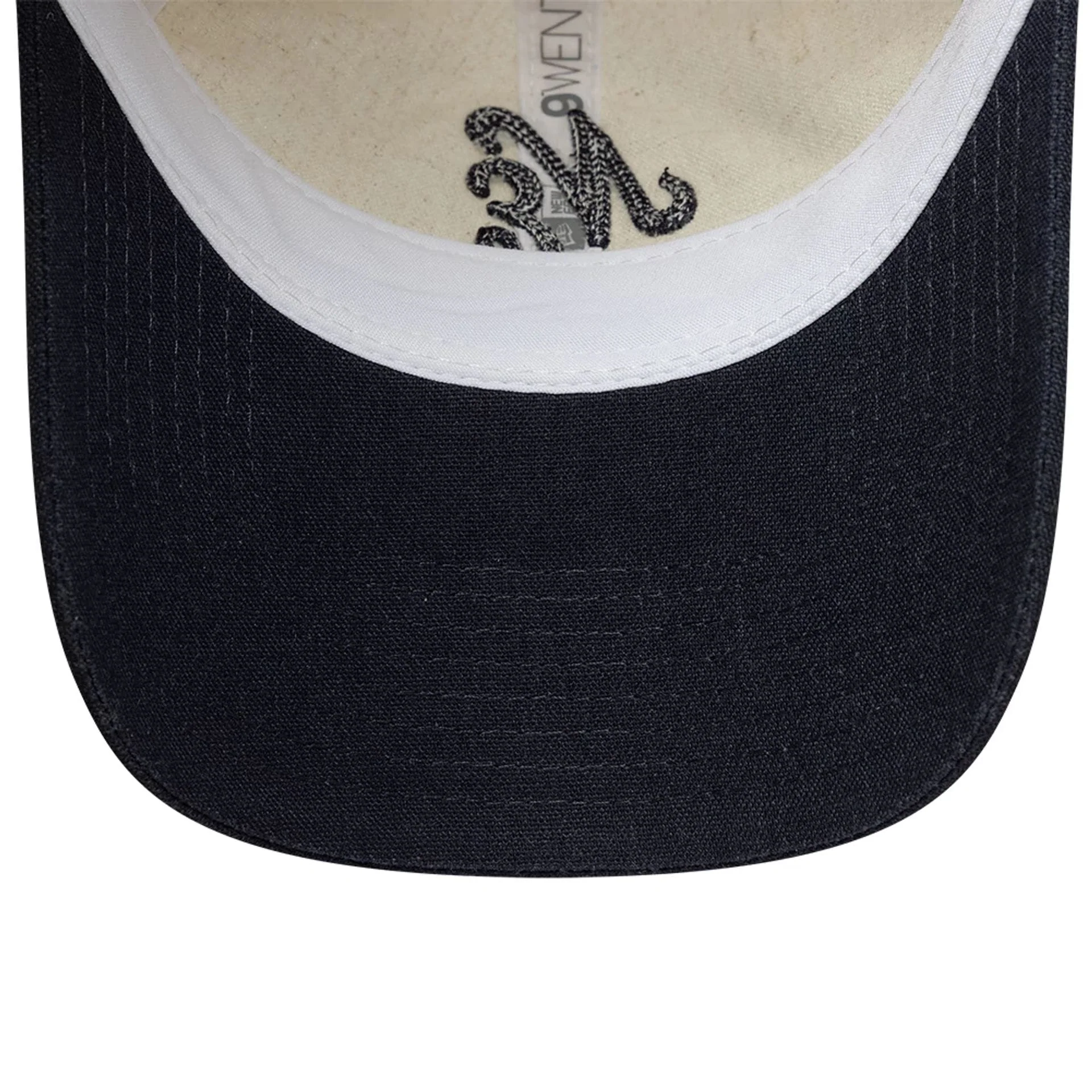 Womens New Era Linen Navy 9TWENTY Adjustable Cap - Image 5