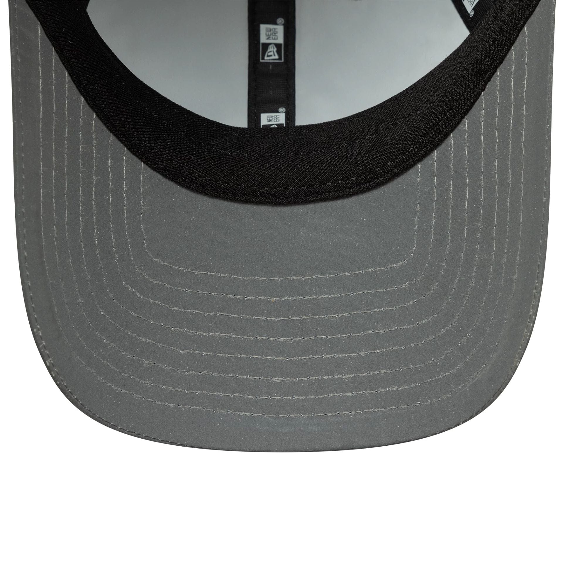 Womens New Era Recycled Reflective Silver Pony Tail Adjustable Cap - Image 5