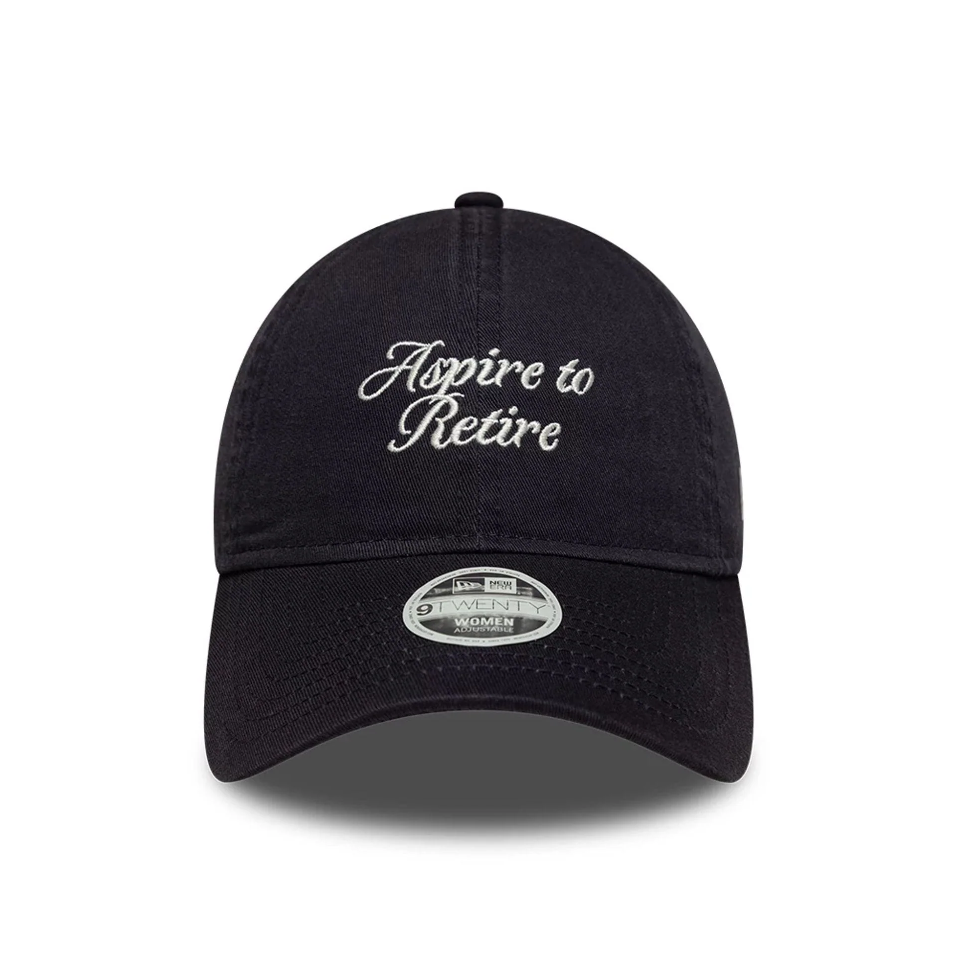Womens New Era Slogan Navy 9TWENTY Adjustable Cap - Image 2