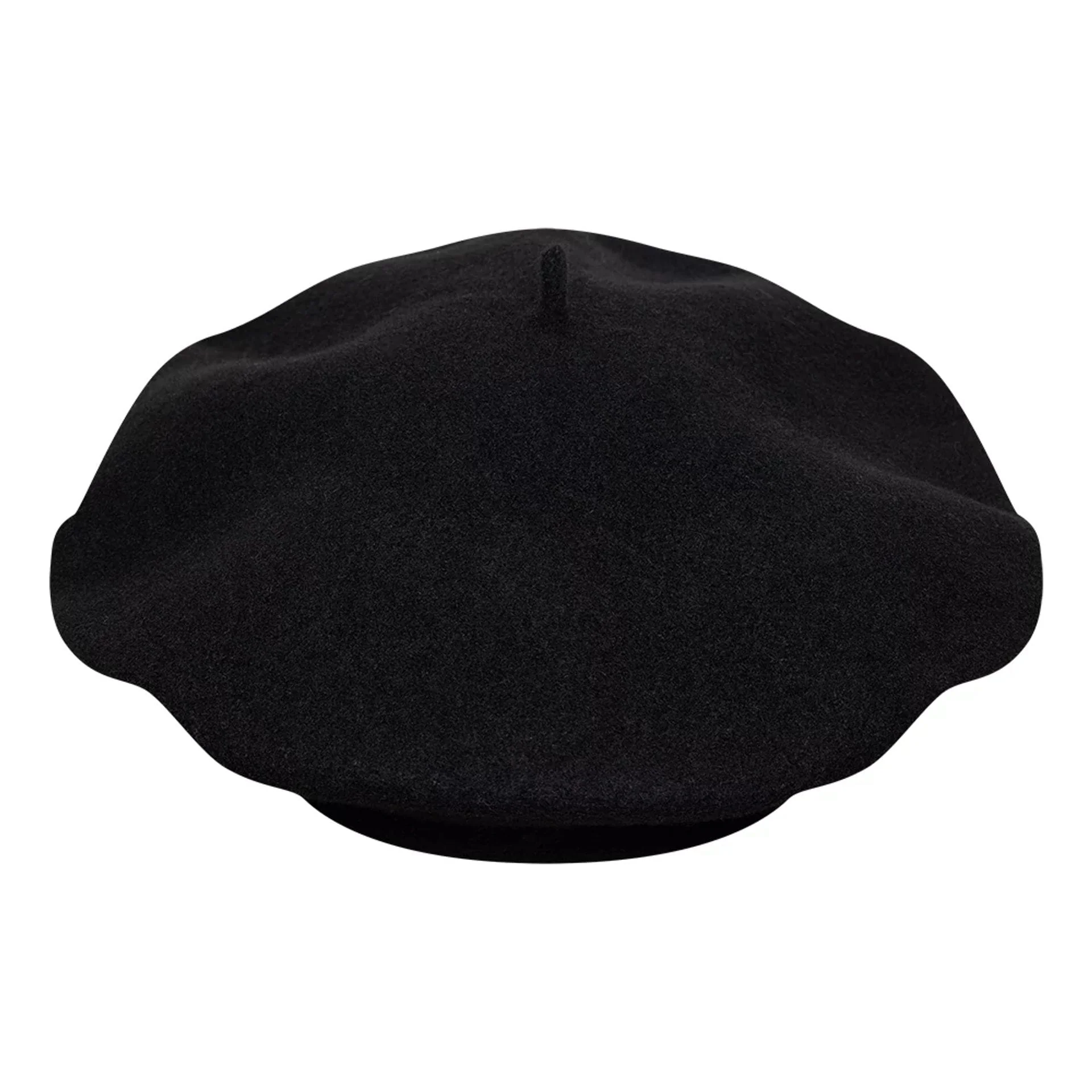 Womens New Era Wool Black Beret - Image 4