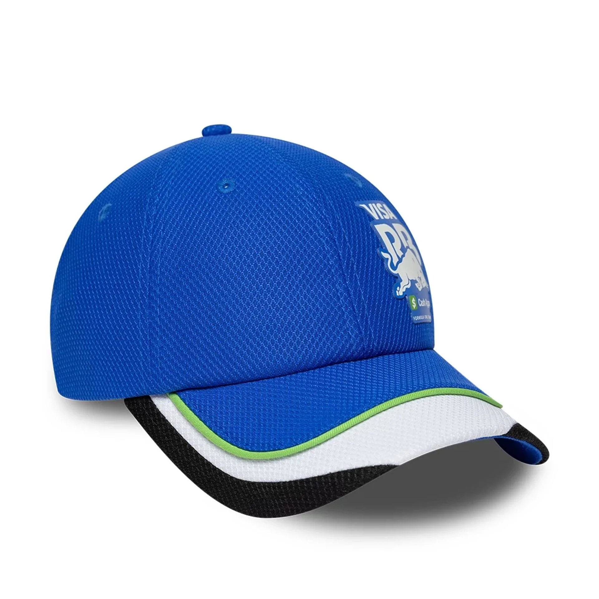 Womens Visa Cash App Racing Bulls Bright Blue Open Back Cap - Image 4