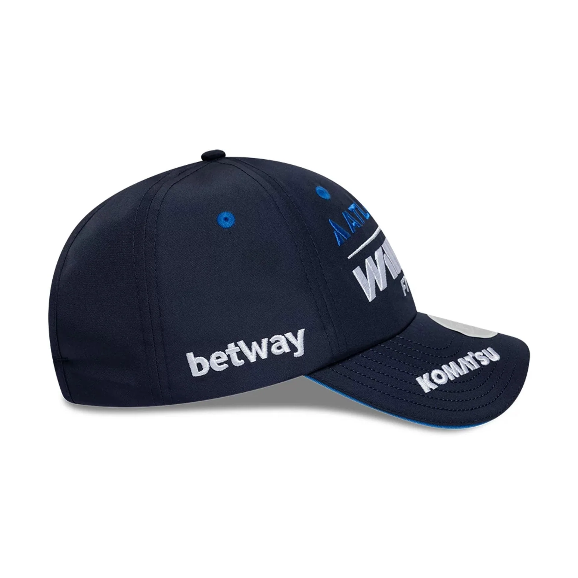 Womens Williams Team Navy Open Back Cap - Image 5