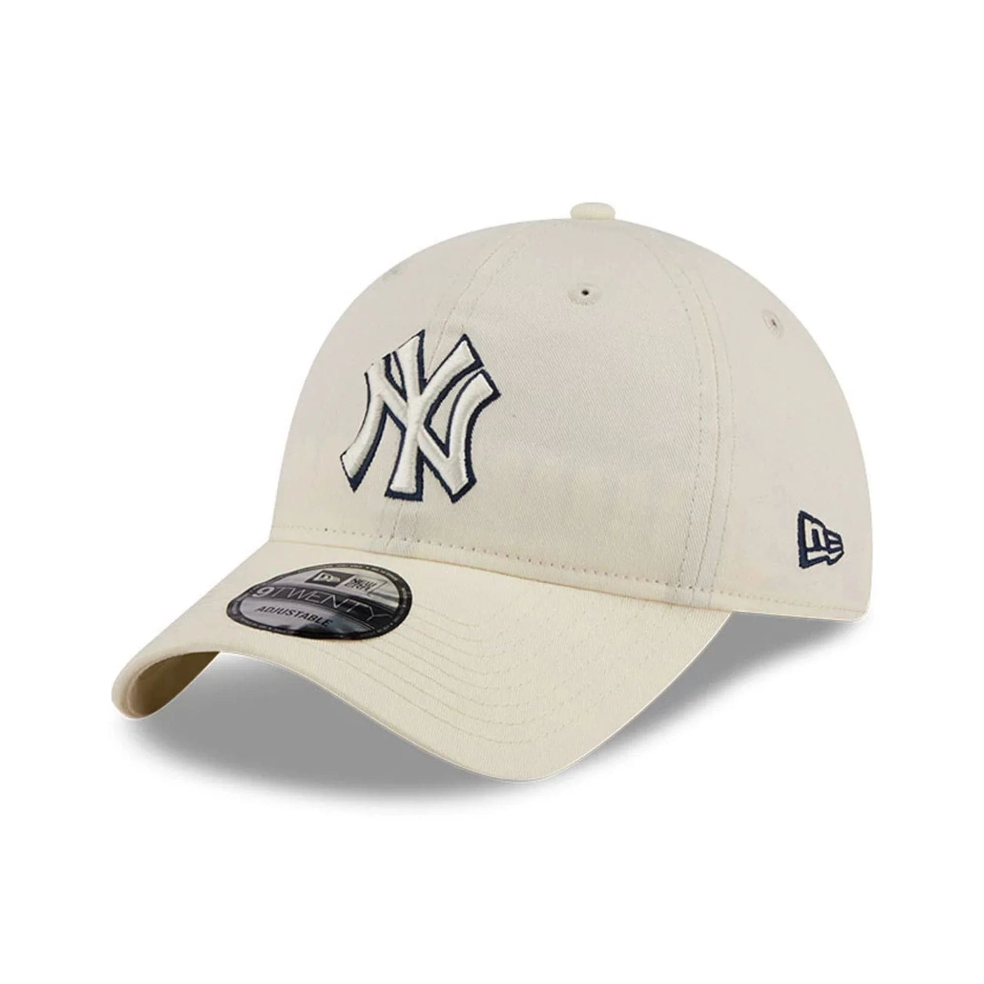 Yankees MLB Colours White 9TWENTY Adjustable Cap - Image 3