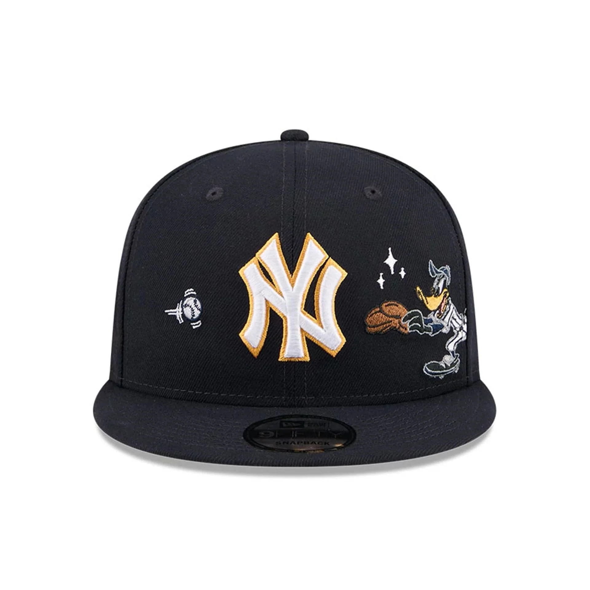 Yankees MLB X Looney Tunes Daffy Duck Navy 9FIFTY Snapback Adjustable Cap - Image 3