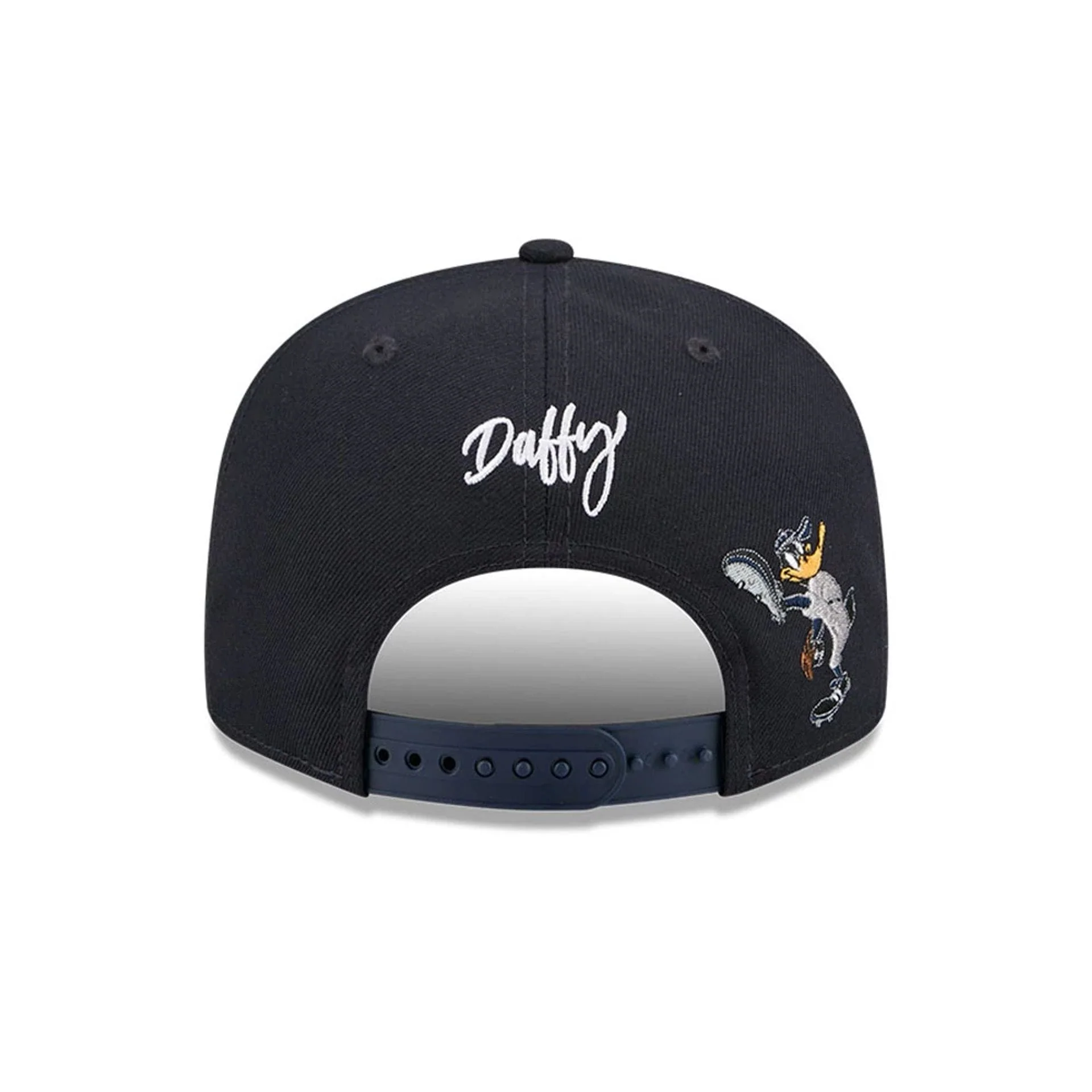 Yankees MLB X Looney Tunes Daffy Duck Navy 9FIFTY Snapback Adjustable Cap - Image 5