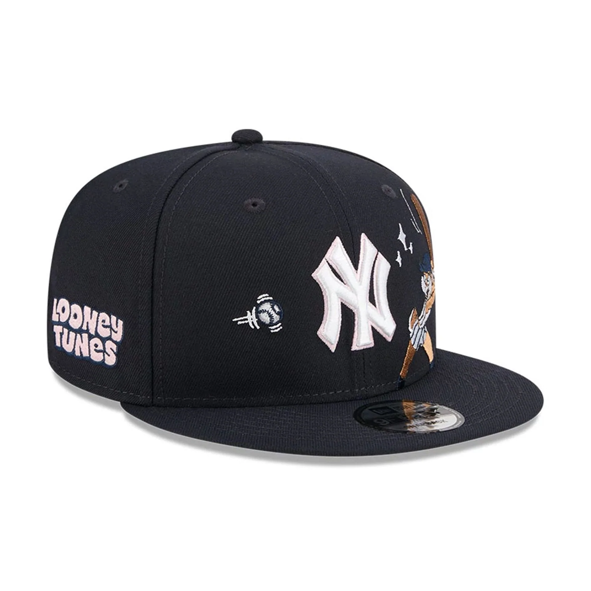 Yankees MLB X Looney Tunes Lola Bunny Navy 9FIFTY Snapback Adjustable Cap - Image 4