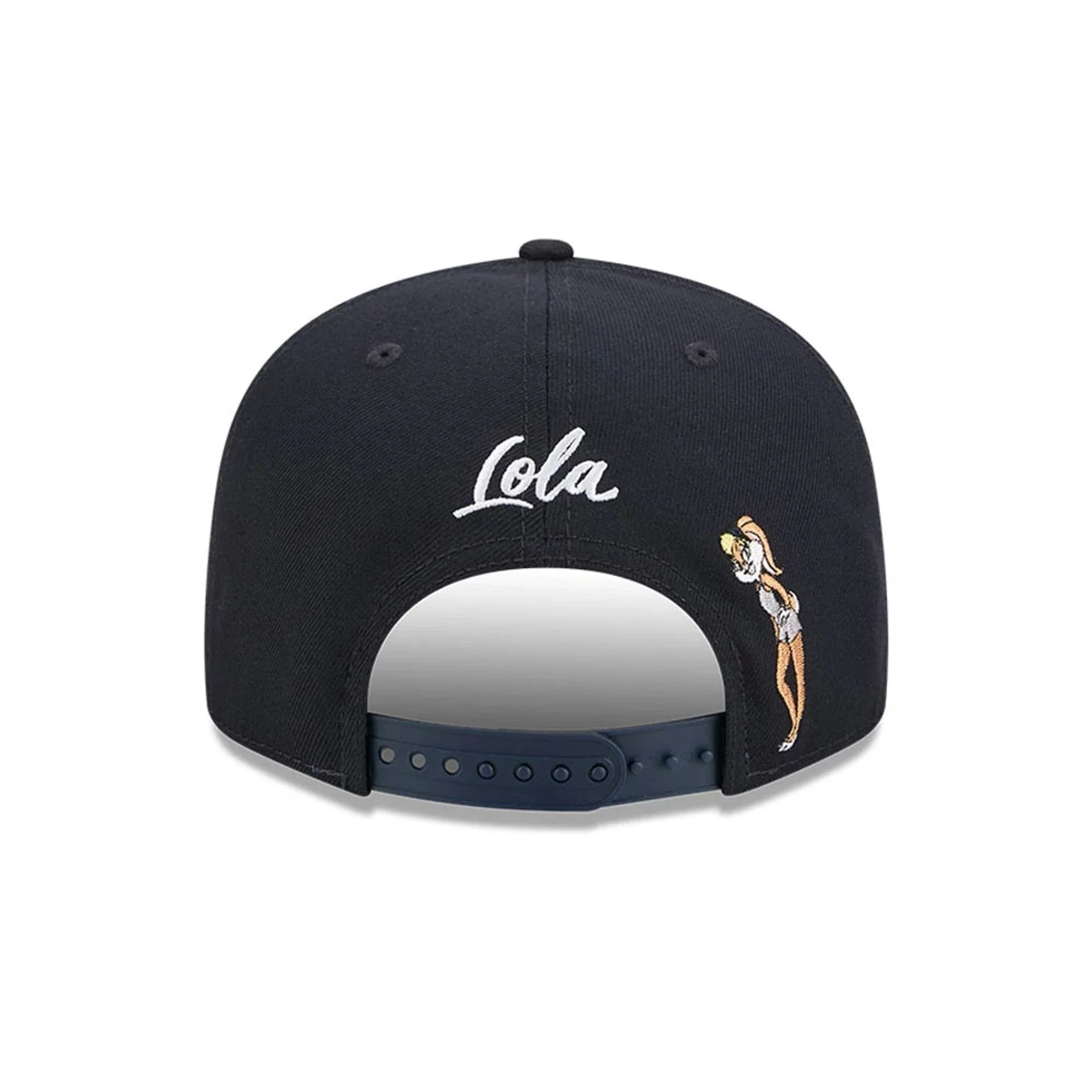 Yankees MLB X Looney Tunes Lola Bunny Navy 9FIFTY Snapback Adjustable Cap - Image 5
