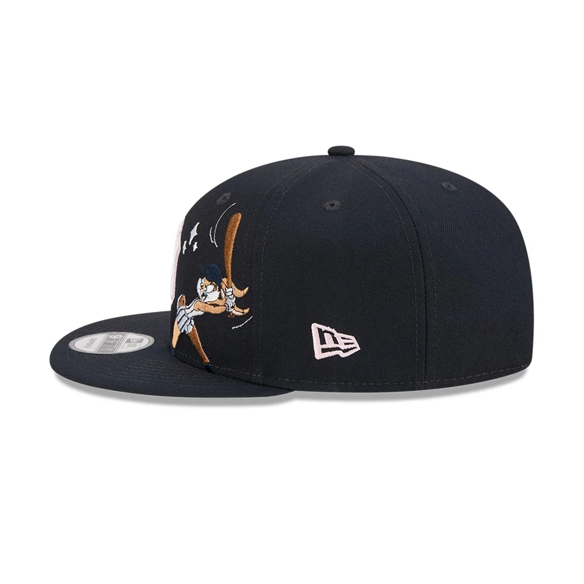 Yankees MLB X Looney Tunes Lola Bunny Navy 9FIFTY Snapback Adjustable Cap - Image 7