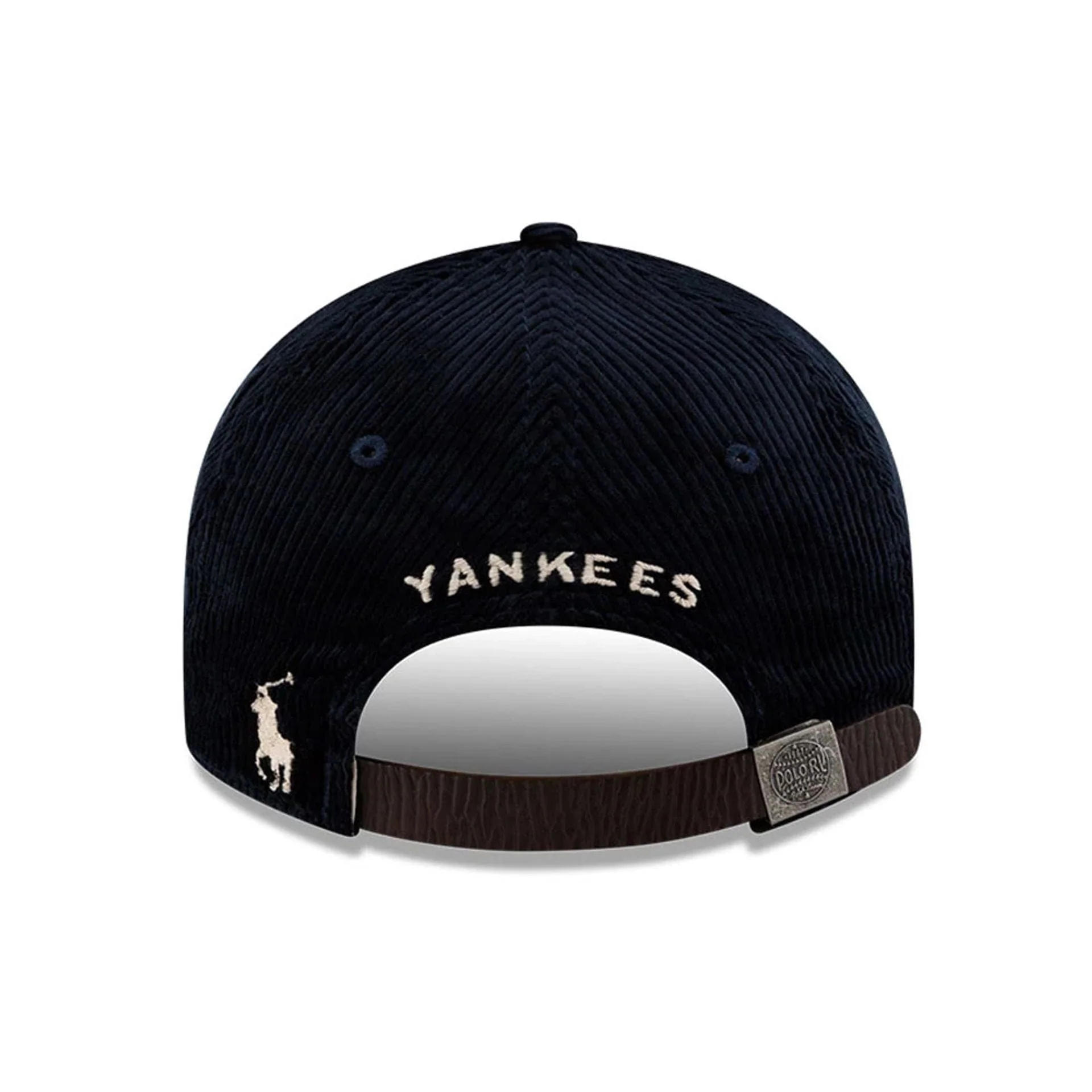 Yankees Ralph Lauren x MLB Navy Retro Crown 9FIFTY Adjustable Cap - Image 2