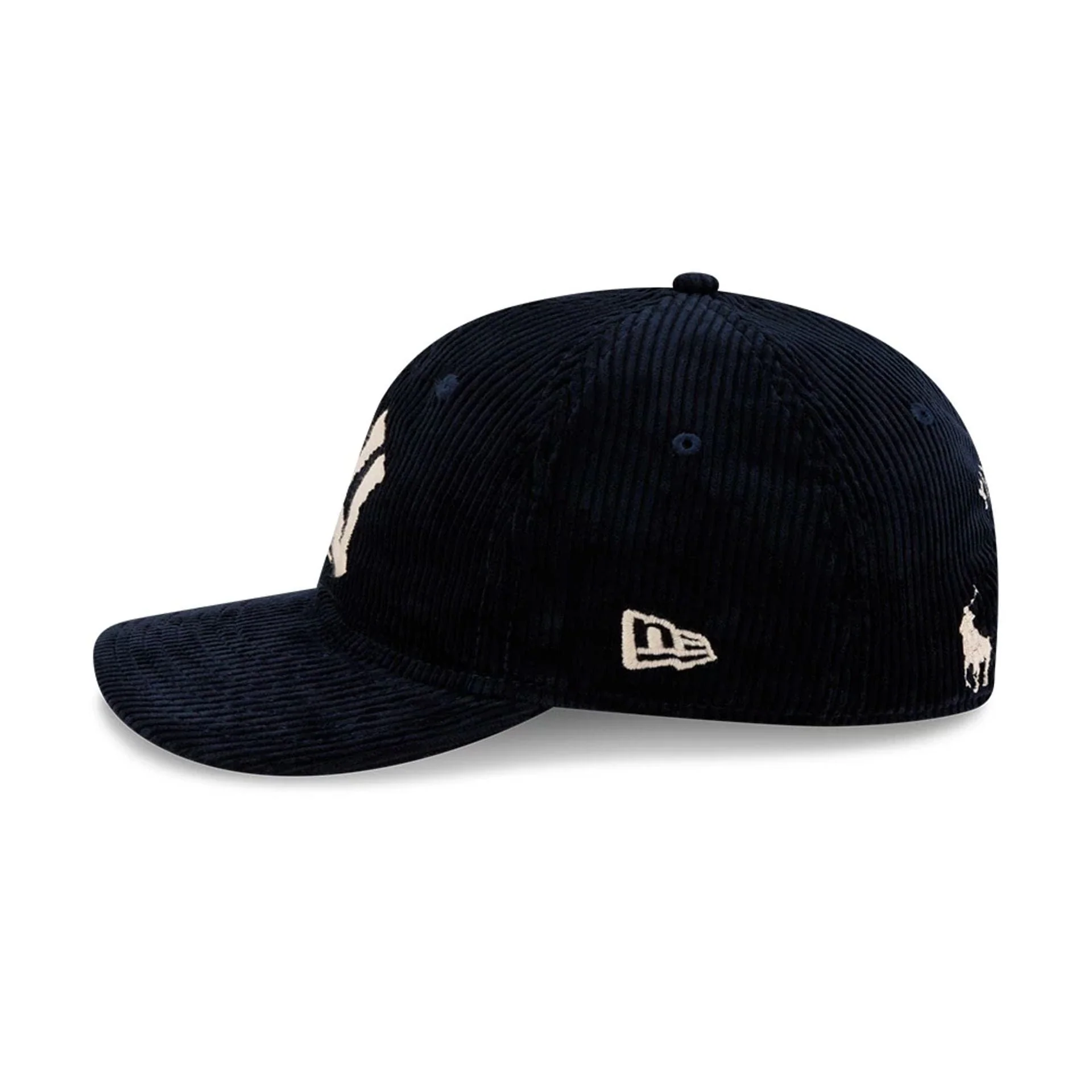 Yankees Ralph Lauren x MLB Navy Retro Crown 9FIFTY Adjustable Cap - Image 5