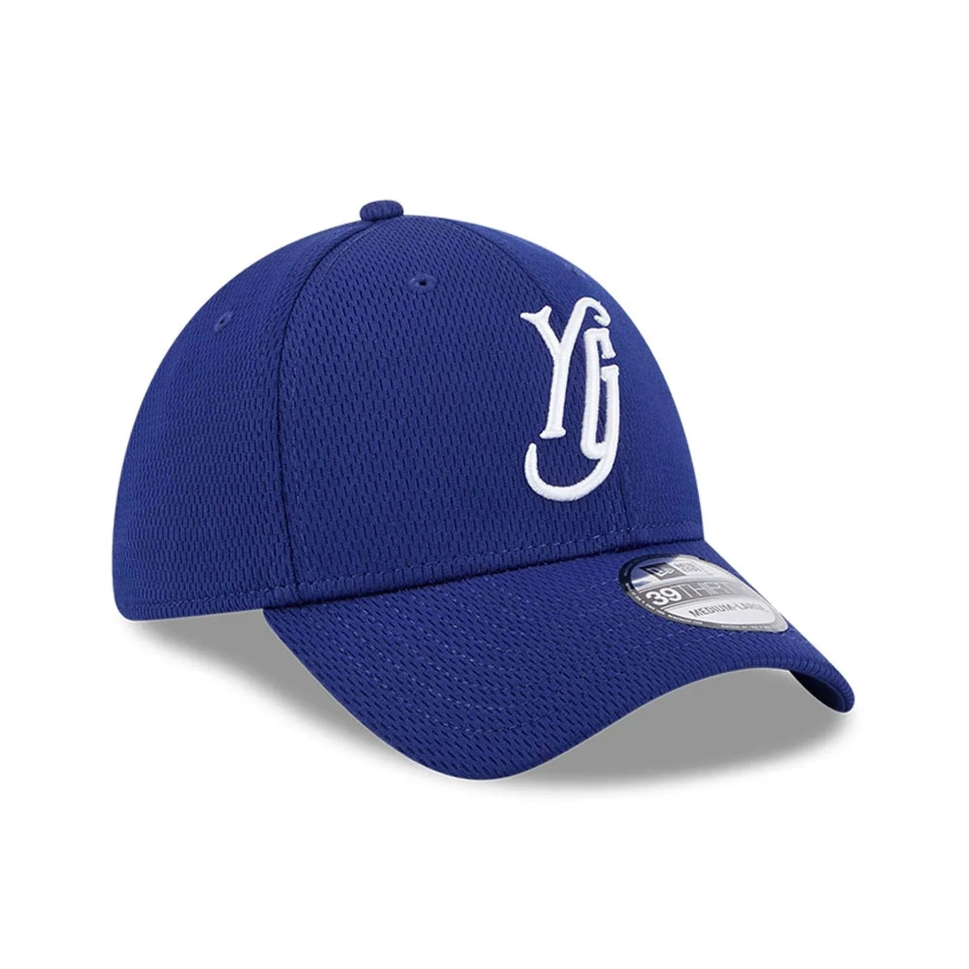 Yard Goats MiLB Batting Practice Dark Blue 39THIRTY Stretch Fit Cap - Image 3