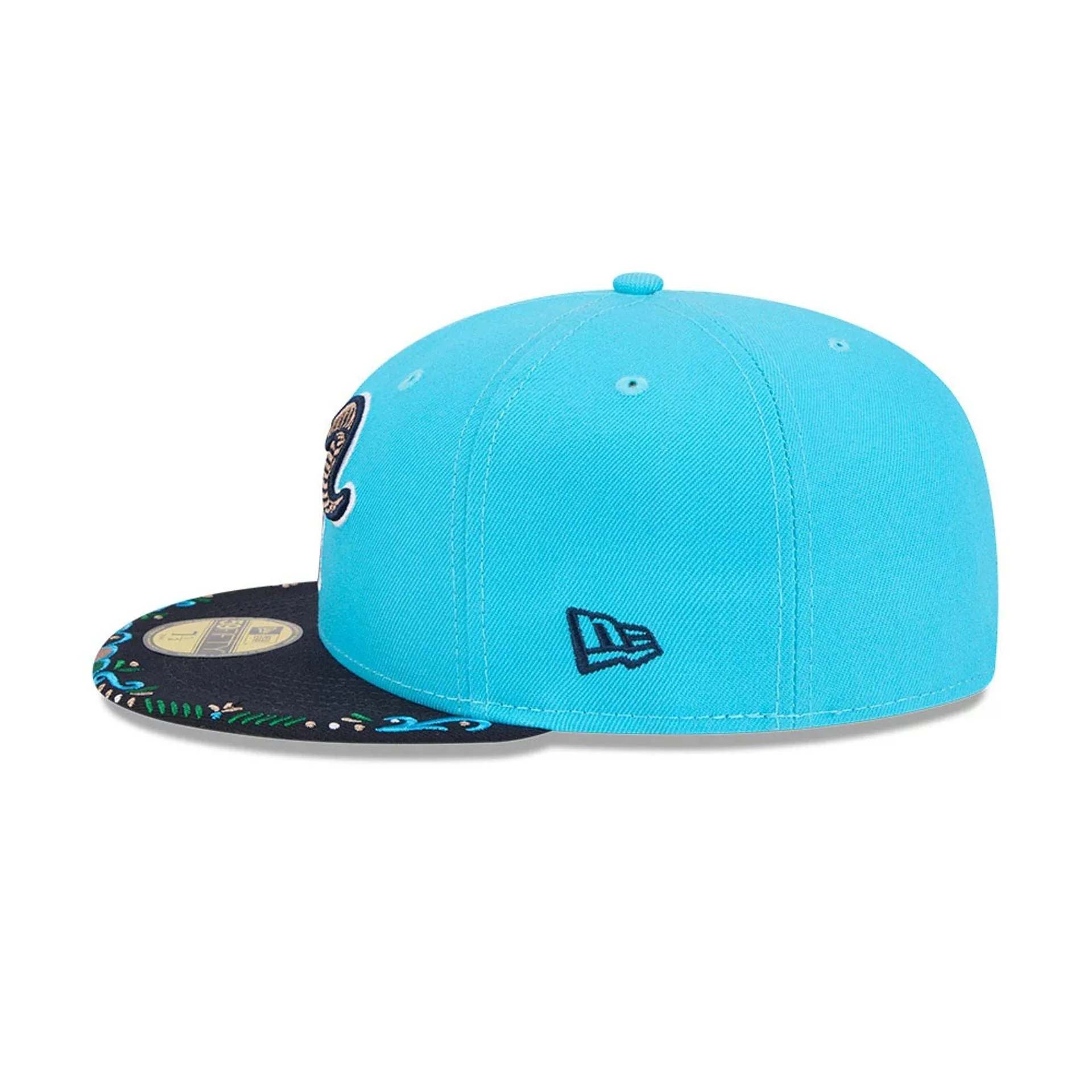 Yard Goats MiLB La Copa 2026 Bright Blue 59FIFTY Fitted Cap - Image 5