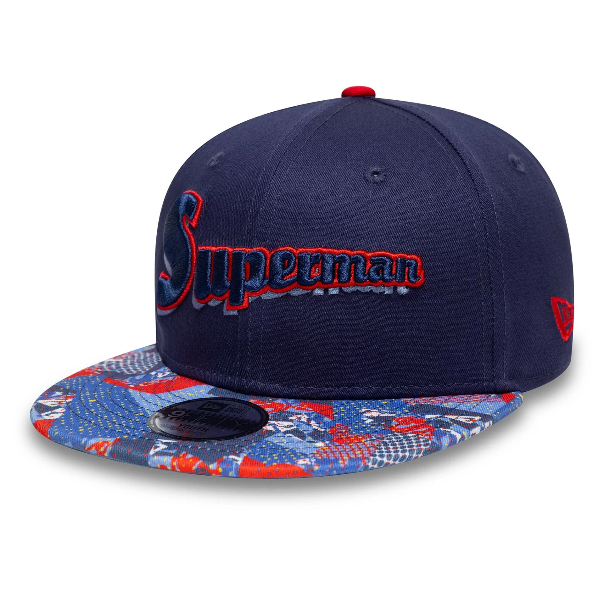 Youth DC Superman Navy 9FIFTY Snapback Cap - Image 3