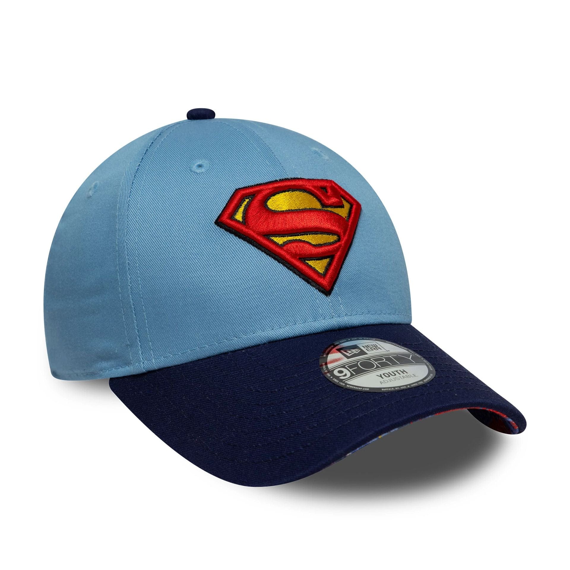 Youth DC Superman Pastel Blue 9FORTY Cap - Image 4
