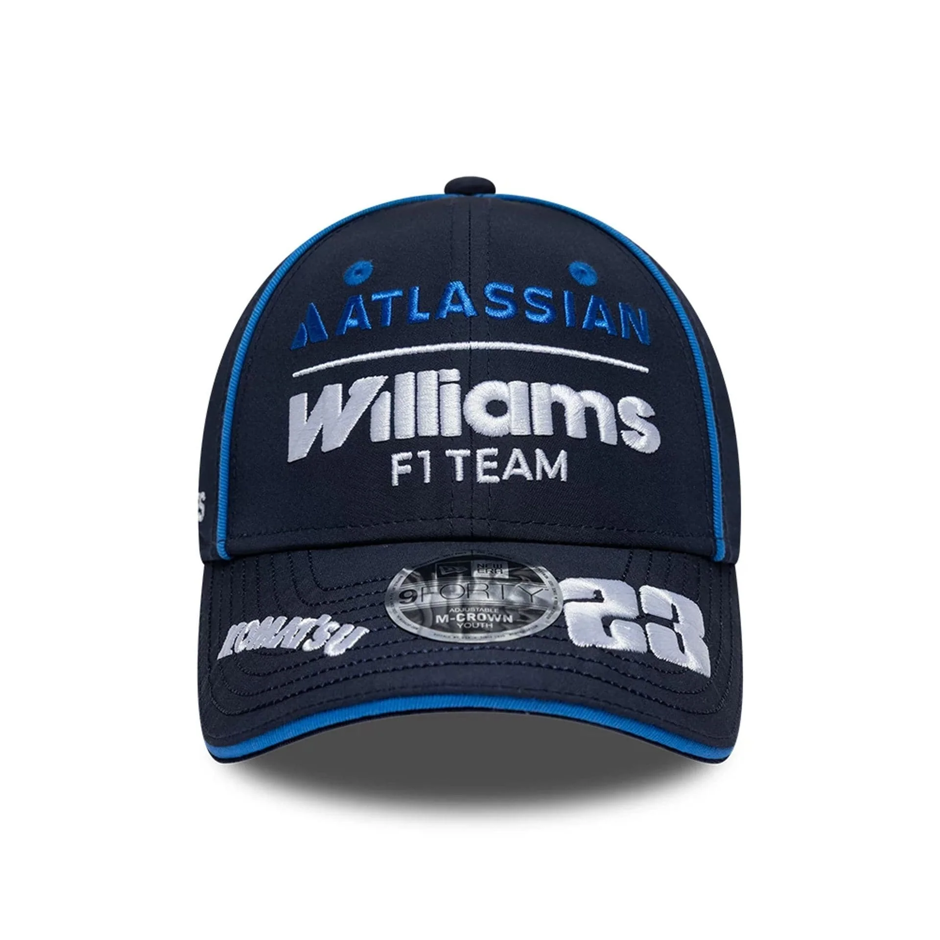 Youth Williams Alex Albon Navy 9FORTY M-Crown Adjustable Cap - Image 3